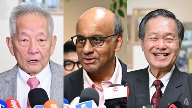 Tres candidatos se postulan a presidencia de Singapur ảnh 1 Tres candidatos se postulan a presidencia de Singapur ảnh 1