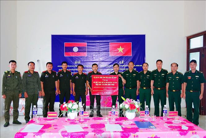 Vietnam y Laos cooperan en construcción de frontera de paz ảnh 1 Vietnam y Laos cooperan en construcción de frontera de paz ảnh 1
