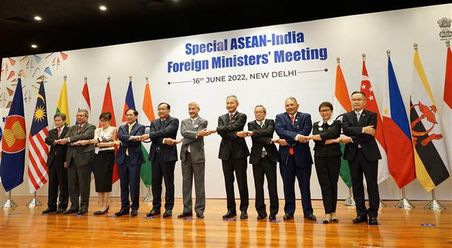 Vietnam participa en discusión ministerial sobre 30 años de relaciones ASEAN-India ảnh 1 Vietnam participa en discusión ministerial sobre 30 años de relaciones ASEAN-India ảnh 1