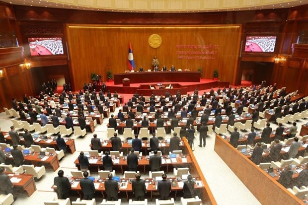 Laos inaugura tercer período de sesiones del Parlamento de la IX legislatura ảnh 1 Laos inaugura tercer período de sesiones del Parlamento de la IX legislatura ảnh 1