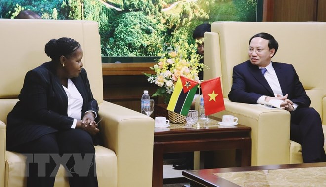 Mozambique busca promover cooperación con provincia vietnamita de Quang Ninh ảnh 1 Mozambique busca promover cooperación con provincia vietnamita de Quang Ninh ảnh 1