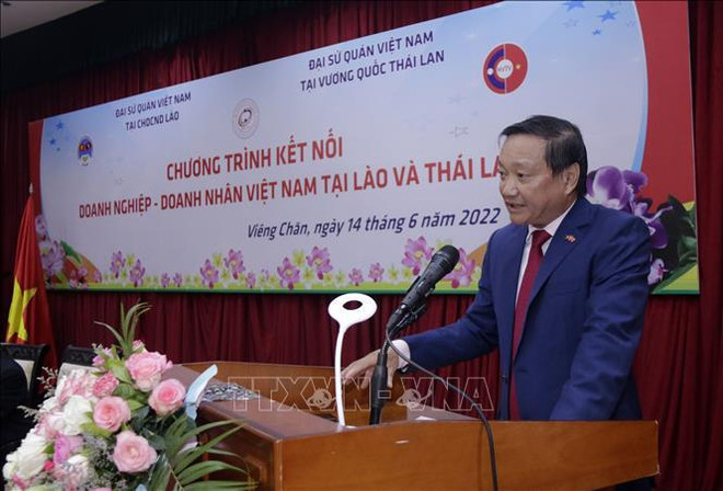 Foro en Vientiane conecta a empresas vietnamitas en Laos y Tailandia ảnh 1 Foro en Vientiane conecta a empresas vietnamitas en Laos y Tailandia ảnh 1