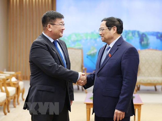 Primer ministro de Vietnam recibe a embajadores de Egipto y Mongolia ảnh 2 Primer ministro de Vietnam recibe a embajadores de Egipto y Mongolia ảnh 2