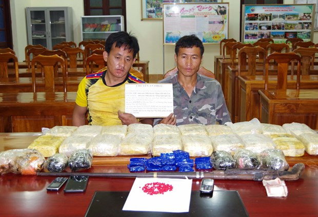 Dos redes transnacionales de narcotraficantes desmanteladas en provincia vietnamita ảnh 1 Dos redes transnacionales de narcotraficantes desmanteladas en provincia vietnamita ảnh 1