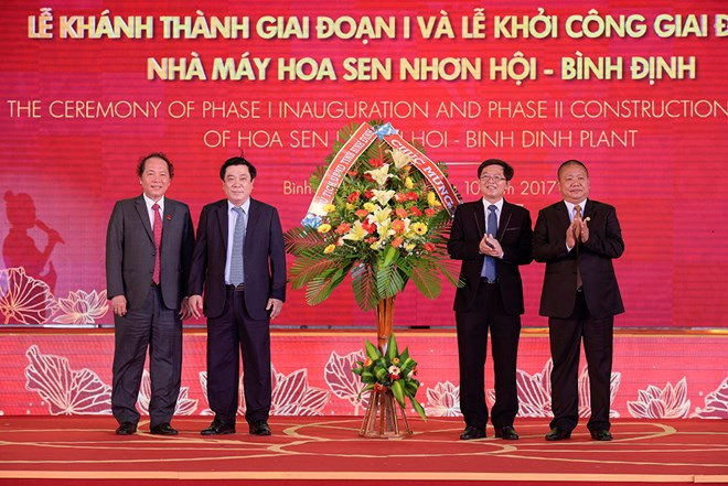 Grupo Hoa Sen finaliza primera fase de su mayor fábrica en Centro de Vietnam ảnh 1 Grupo Hoa Sen finaliza primera fase de su mayor fábrica en Centro de Vietnam ảnh 1