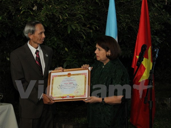 Celebran XX aniversario del Instituto de Cultura Argentino-Vietnamita ảnh 1 Celebran XX aniversario del Instituto de Cultura Argentino-Vietnamita ảnh 1