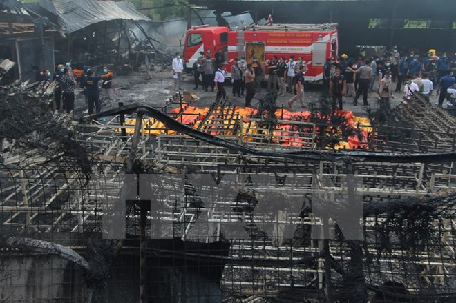 Indonesia: explosión de fábrica de fuegos artificiales mata a 47 personas ảnh 1 Indonesia: explosión de fábrica de fuegos artificiales mata a 47 personas ảnh 1