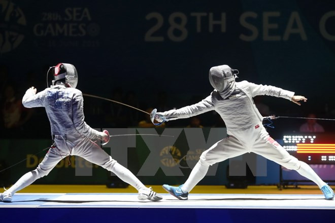 Reportan nutrida participación en Campeonato de Esgrima sub 23 de Asia en Hanoi ảnh 1