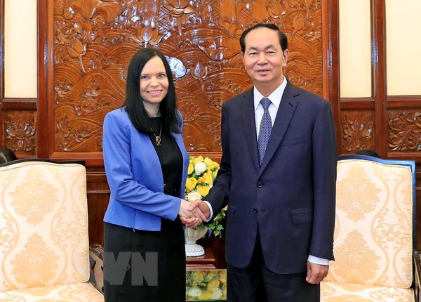 Presidente de Vietnam propone ampliar lazos con Polonia en sectores potenciales ảnh 1 Presidente de Vietnam propone ampliar lazos con Polonia en sectores potenciales ảnh 1