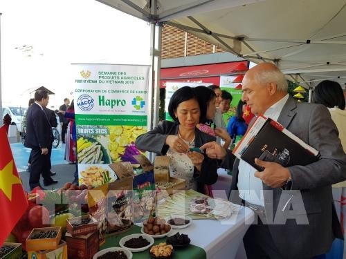 Productos agrícolas de Vietnam conquistan el mercado francés ảnh 1 Productos agrícolas de Vietnam conquistan el mercado francés ảnh 1