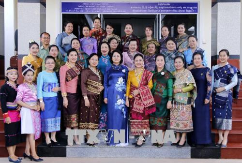 Vicepresidenta Ngoc Thinh manifiesta apoyo a Asociación de Amistad Laos-Vietnam ảnh 1 Vicepresidenta Ngoc Thinh manifiesta apoyo a Asociación de Amistad Laos-Vietnam ảnh 1