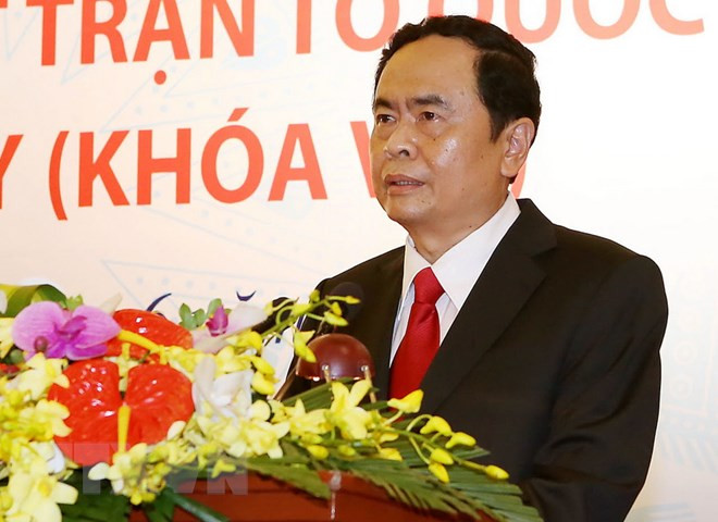 Felicita presidente del Frente de la Patria a la comunidad de budismo vietnamita Hoa Hao ảnh 1 Felicita presidente del Frente de la Patria a la comunidad de budismo vietnamita Hoa Hao ảnh 1