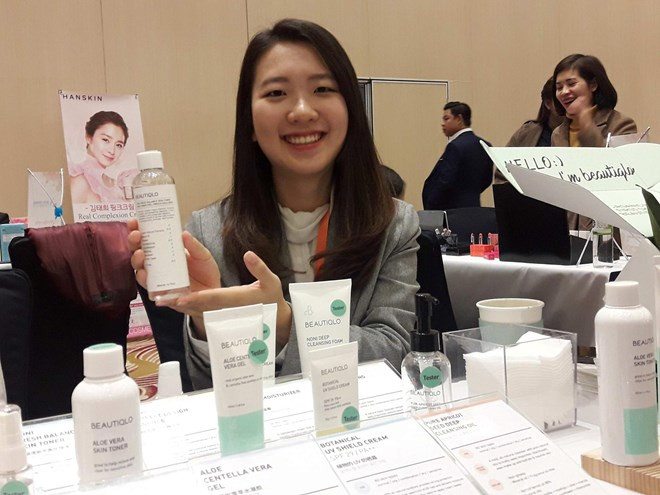 Productos cosméticos de Corea del Sur en camino a conquistar mercado de Vietnam ảnh 1 Productos cosméticos de Corea del Sur en camino a conquistar mercado de Vietnam ảnh 1
