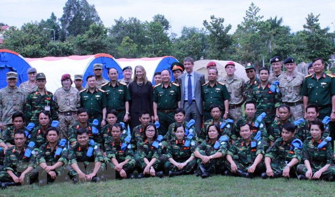 ONU selecciona Vietnam como sitio de entrenamiento para fuerzas de paz ảnh 1 ONU selecciona Vietnam como sitio de entrenamiento para fuerzas de paz ảnh 1