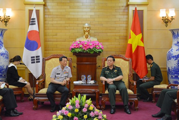 Vietnam y Sudcorea robustecen cooperación militar ảnh 1 Vietnam y Sudcorea robustecen cooperación militar ảnh 1