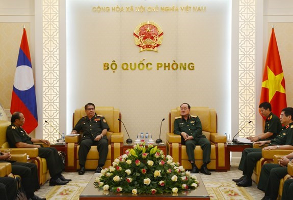 Ejércitos de Vietnam y Laos fortalecen cooperación ảnh 1 Ejércitos de Vietnam y Laos fortalecen cooperación ảnh 1