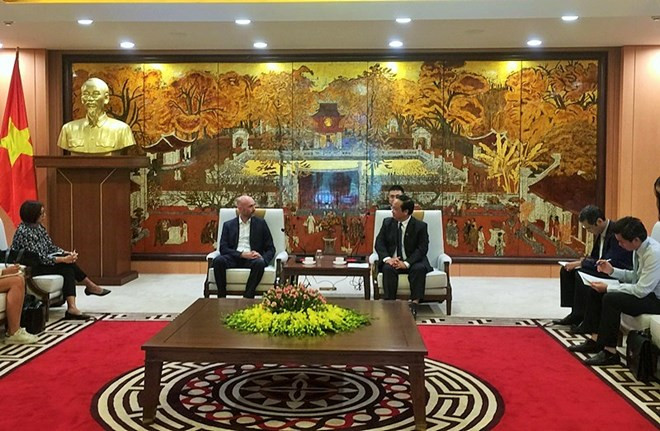 Hanoi recibe asistencia en adaptación al cambio climático ảnh 1 Hanoi recibe asistencia en adaptación al cambio climático ảnh 1