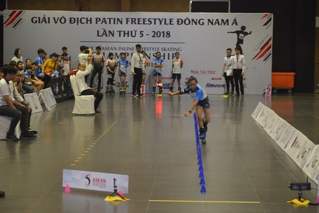 Concluye en provincia norvietnamita Campeonato regional de patines ảnh 1 Concluye en provincia norvietnamita Campeonato regional de patines ảnh 1