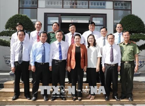 Presidenta parlamentaria de Vietnam recorre por la provincia sureña de Bac Lieu ảnh 1 Presidenta parlamentaria de Vietnam recorre por la provincia sureña de Bac Lieu ảnh 1