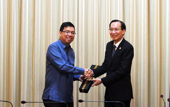 Filipinas por fomentar cooperación comercial con Ciudad Ho Chi Minh ảnh 1 Filipinas por fomentar cooperación comercial con Ciudad Ho Chi Minh ảnh 1