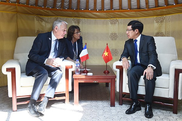 Viceprimer ministro vietnamita se reúne con dirigentes de países de ASEM ảnh 1 Viceprimer ministro vietnamita se reúne con dirigentes de países de ASEM ảnh 1