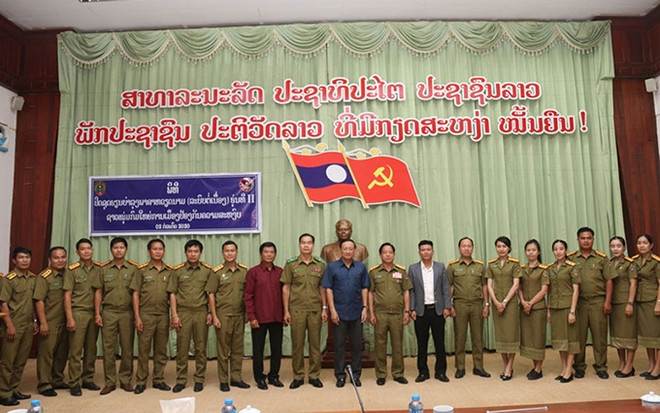 Promueven enseñanza del idioma vietnamita en Laos ảnh 1 Promueven enseñanza del idioma vietnamita en Laos ảnh 1