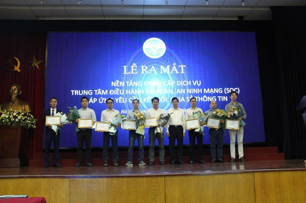 Lanzan plataforma de servicios de Centros de Operación de Seguridad en Vietnam ảnh 1 Lanzan plataforma de servicios de Centros de Operación de Seguridad en Vietnam ảnh 1