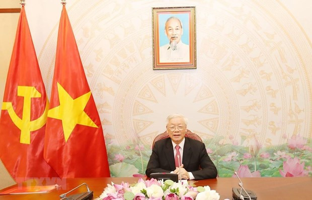 Máximos dirigentes de Vietnam y Camboya mantienen conversaciones telefónicas ảnh 1 Máximos dirigentes de Vietnam y Camboya mantienen conversaciones telefónicas ảnh 1