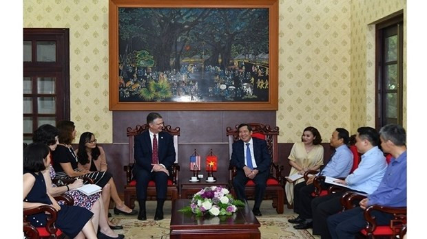 Vietnam y Estados Unidos buscan ampliar cooperación con la prensa ảnh 1