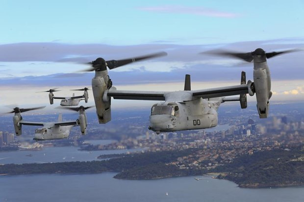 Aprueba Estados Unidos venta de helicópteros MV-22 Osprey a Indonesia ảnh 1 Aprueba Estados Unidos venta de helicópteros MV-22 Osprey a Indonesia ảnh 1