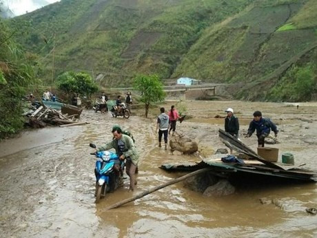 Inundaciones afectan con severidad a provincia norvietnamita ảnh 1 Inundaciones afectan con severidad a provincia norvietnamita ảnh 1