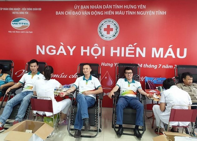 Programa humanitario “Recorrido Rojo” recolecta 10 mil unidades de sangre en Vietnam ảnh 1