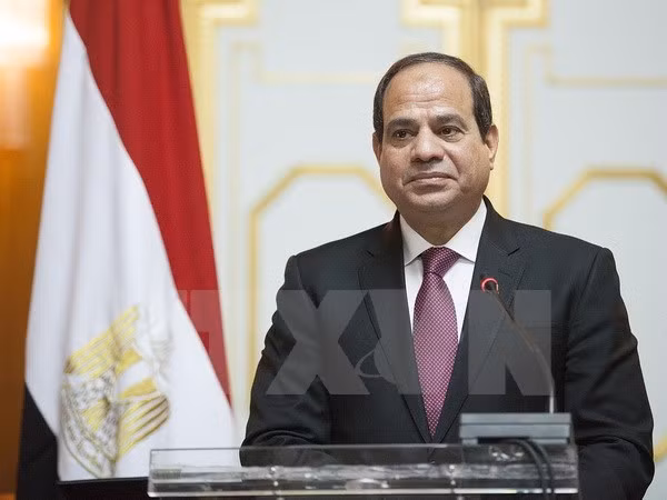 Inicia presidente de Egipto visita estatal a Vietnam ảnh 1 Inicia presidente de Egipto visita estatal a Vietnam ảnh 1