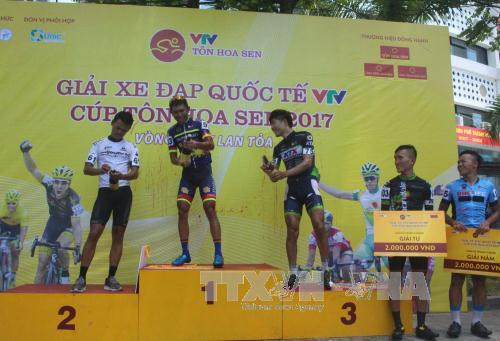 Filipino gana segunda etapa del torneo ciclista VTV ảnh 1 Filipino gana segunda etapa del torneo ciclista VTV ảnh 1