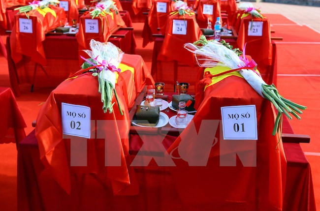 Vietnam y Camboya impulsan cooperación en repatriación de restos de combatientes internacionalistas ảnh 1 Vietnam y Camboya impulsan cooperación en repatriación de restos de combatientes internacionalistas ảnh 1