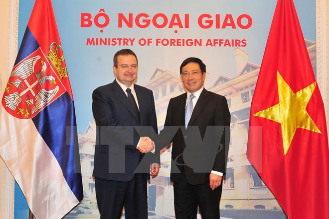 Vietnam y Serbia concretan medidas para promover nexos bilaterales ảnh 1 Vietnam y Serbia concretan medidas para promover nexos bilaterales ảnh 1