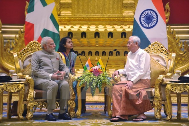 Premier de India visita Myanmar ảnh 1 Premier de India visita Myanmar ảnh 1