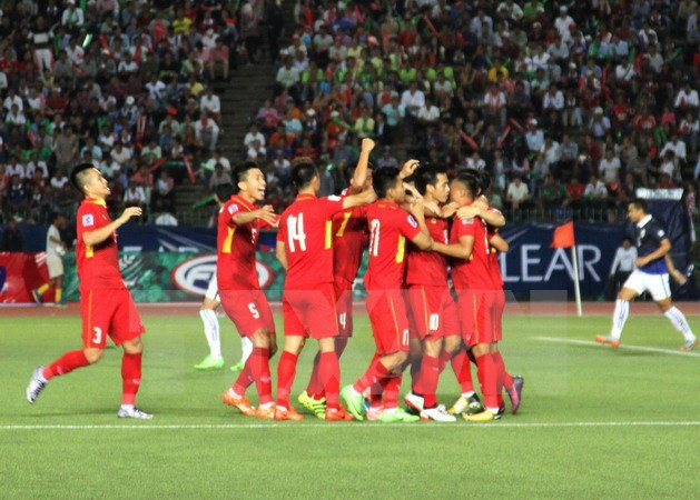 Clasificación para Copa Asiática de Fútbol 2019: Vietnam derrota a Camboya ảnh 1