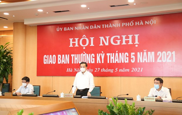 Hanoi cumple bien su doble objetivo a pesar de la evolución complicada del COVID-19 ảnh 1 Hanoi cumple bien su doble objetivo a pesar de la evolución complicada del COVID-19 ảnh 1