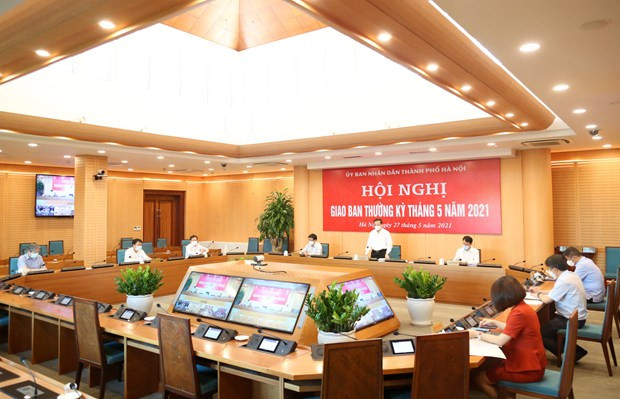 Hanoi cumple bien su doble objetivo a pesar de la evolución complicada del COVID-19 ảnh 2 Hanoi cumple bien su doble objetivo a pesar de la evolución complicada del COVID-19 ảnh 2