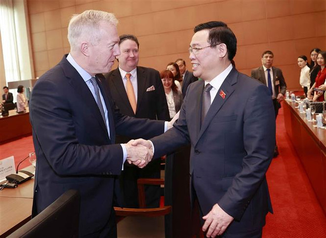 Presidente del Parlamento recibe a delegación del Consejo Empresarial EE.UU.-ASEAN ảnh 1 Presidente del Parlamento recibe a delegación del Consejo Empresarial EE.UU.-ASEAN ảnh 1