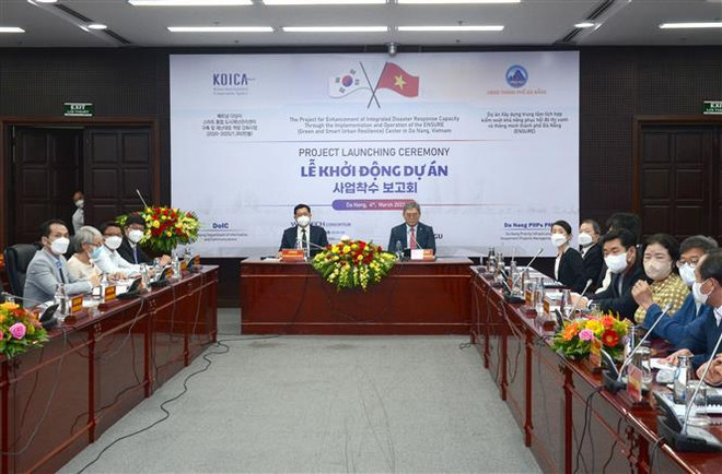 Inician construcción del centro de control de resiliencia urbana inteligente en Vietnam ảnh 2 Inician construcción del centro de control de resiliencia urbana inteligente en Vietnam ảnh 2