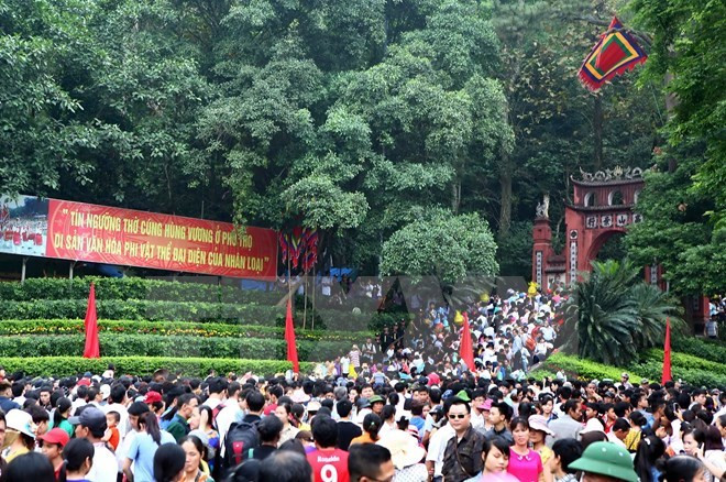 Rinden tributo a fundadores de la nación vietnamita ảnh 1 Rinden tributo a fundadores de la nación vietnamita ảnh 1