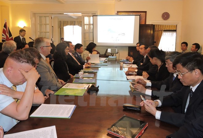 Provincia de Vietnam de Vinh Phuc promueve inversiones británicas ảnh 1 Provincia de Vietnam de Vinh Phuc promueve inversiones británicas ảnh 1