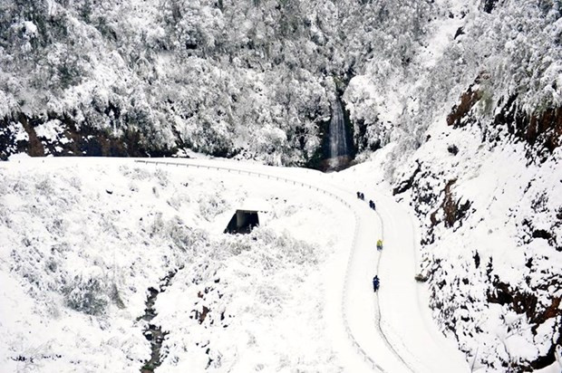 Sapa entre destinos más atractivos para contemplar nevadas en Asia ảnh 2