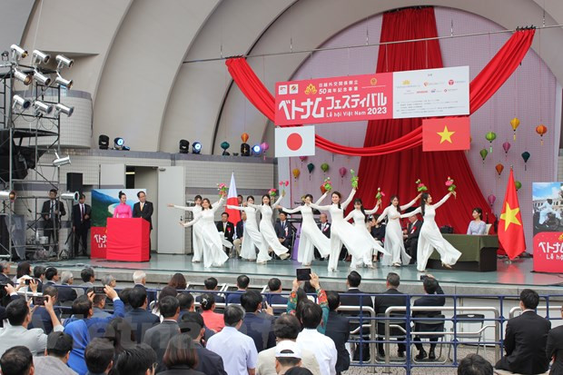 Inauguran Festival de Vietnam 2023 en Japón ảnh 1 Inauguran Festival de Vietnam 2023 en Japón ảnh 1