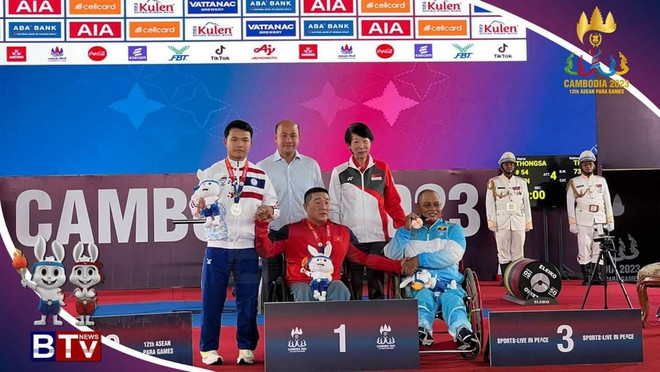 Vietnam obtiene nuevas medallas de oro en Juegos Paralímpicos regionales ảnh 1 Vietnam obtiene nuevas medallas de oro en Juegos Paralímpicos regionales ảnh 1