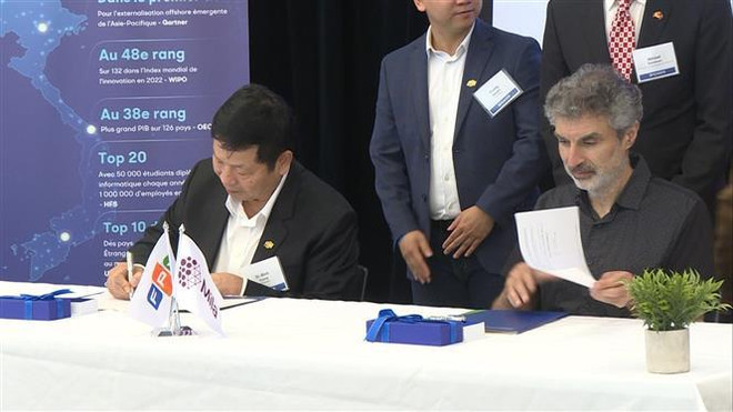 Grupo vietnamita e instituto canadiense entablan lazos en desarrollo de IA ảnh 2 Grupo vietnamita e instituto canadiense entablan lazos en desarrollo de IA ảnh 2