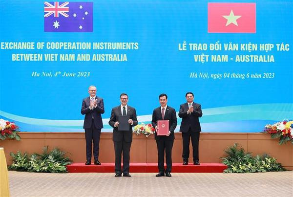 Firman Vietnam y Australia memorándum de cooperación científica ảnh 1 Firman Vietnam y Australia memorándum de cooperación científica ảnh 1