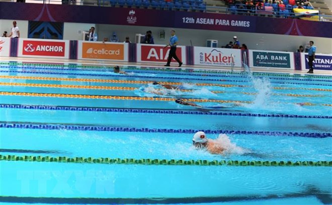 Nadadores vietnamitas establecen seis plusmarcas en Juegos Paralímpicos regionales ảnh 1 Nadadores vietnamitas establecen seis plusmarcas en Juegos Paralímpicos regionales ảnh 1